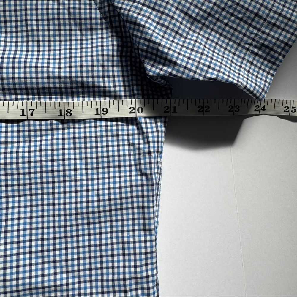 Ralph Lauren Short Sleeve Blue Plaid Button Down Size Medium NWT - Picture 7 of 8